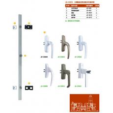 20槽鋁條式兩點鎖（內(nèi)開） 門窗五金 門窗配件