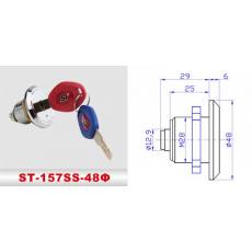 ST-157SS-48Φ 險箱鎖、防盜鎖、通道鎖