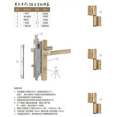 單點(diǎn)平開(kāi)門(mén)鎖五金配置