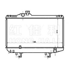 16400-42120 汽車散熱器 豐田(進(jìn)口)